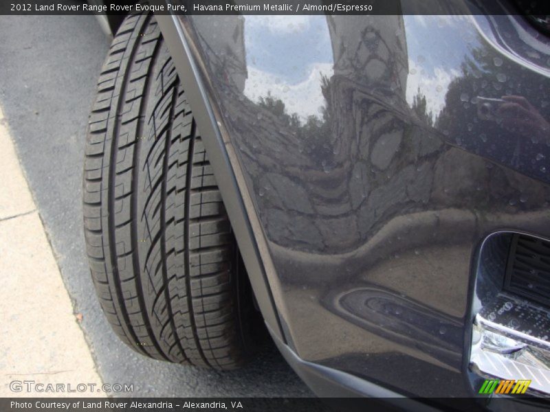 Havana Premium Metallic / Almond/Espresso 2012 Land Rover Range Rover Evoque Pure