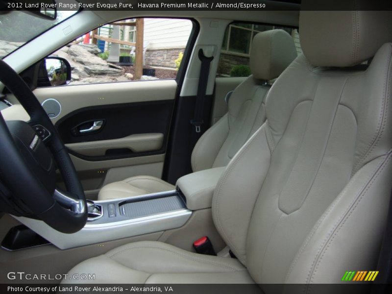 Havana Premium Metallic / Almond/Espresso 2012 Land Rover Range Rover Evoque Pure