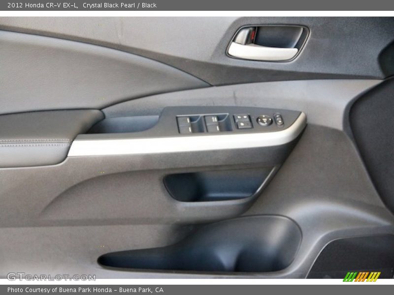 Crystal Black Pearl / Black 2012 Honda CR-V EX-L