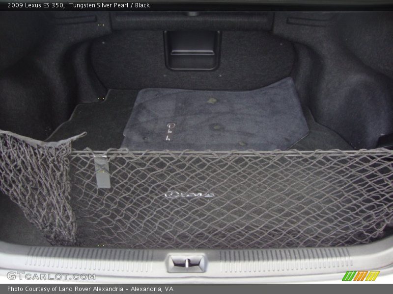 Tungsten Silver Pearl / Black 2009 Lexus ES 350