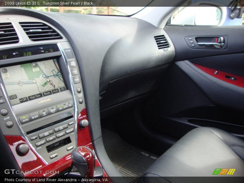 Tungsten Silver Pearl / Black 2009 Lexus ES 350