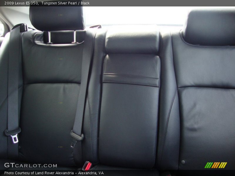 Tungsten Silver Pearl / Black 2009 Lexus ES 350