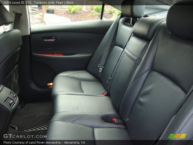 Tungsten Silver Pearl / Black 2009 Lexus ES 350