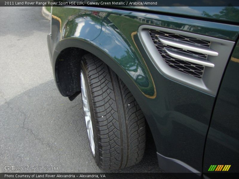 Galway Green Metallic / Arabica/Almond 2011 Land Rover Range Rover Sport HSE LUX