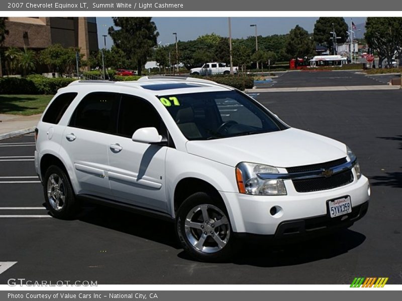Summit White / Light Cashmere 2007 Chevrolet Equinox LT