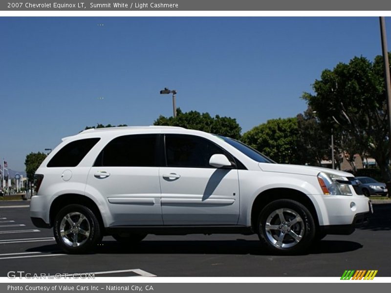 Summit White / Light Cashmere 2007 Chevrolet Equinox LT