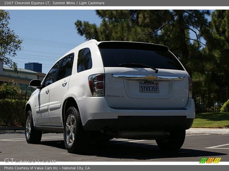 Summit White / Light Cashmere 2007 Chevrolet Equinox LT