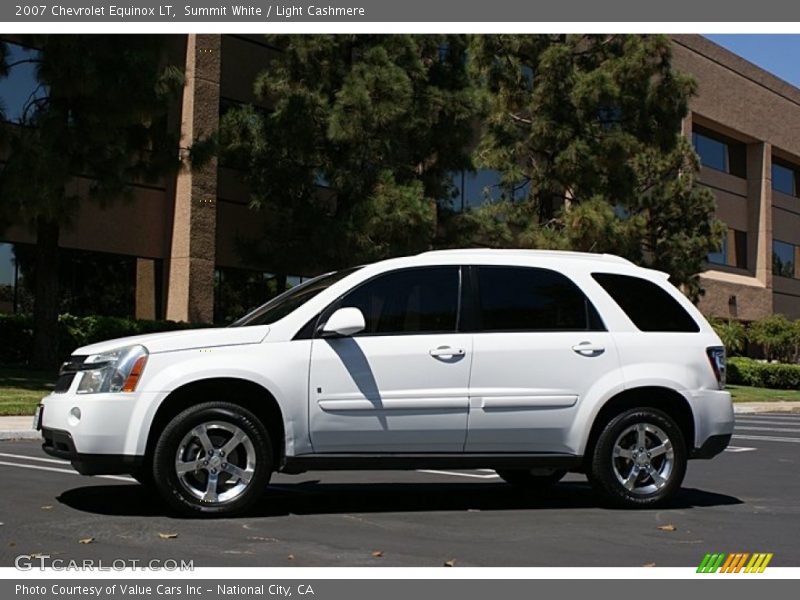 Summit White / Light Cashmere 2007 Chevrolet Equinox LT