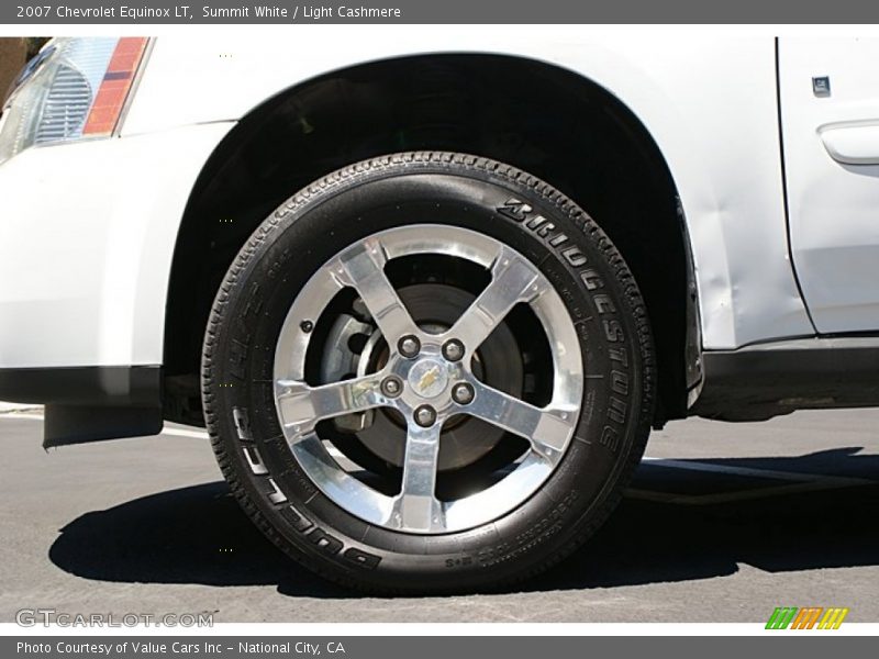 Summit White / Light Cashmere 2007 Chevrolet Equinox LT