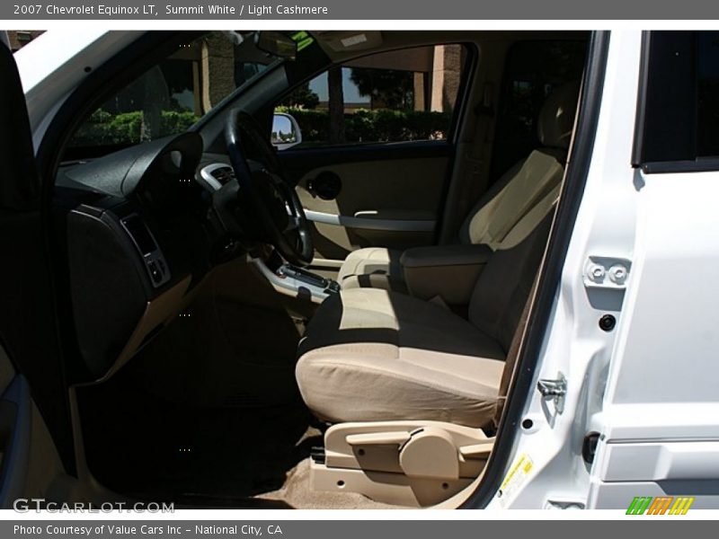 Summit White / Light Cashmere 2007 Chevrolet Equinox LT