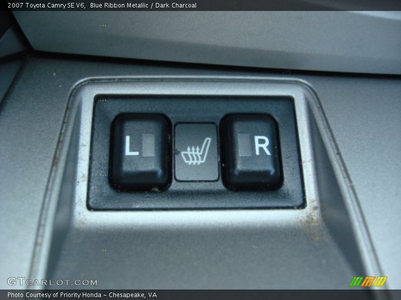 Blue Ribbon Metallic / Dark Charcoal 2007 Toyota Camry SE V6