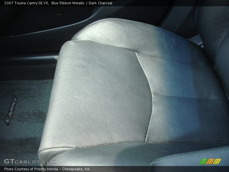 Blue Ribbon Metallic / Dark Charcoal 2007 Toyota Camry SE V6