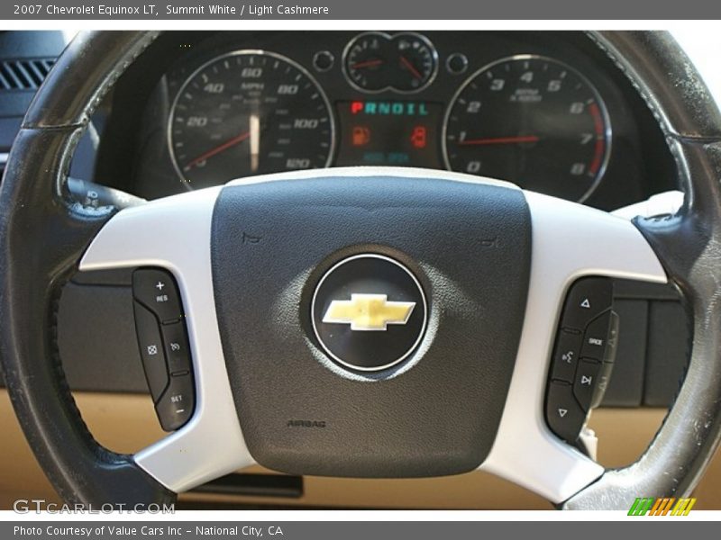 Summit White / Light Cashmere 2007 Chevrolet Equinox LT