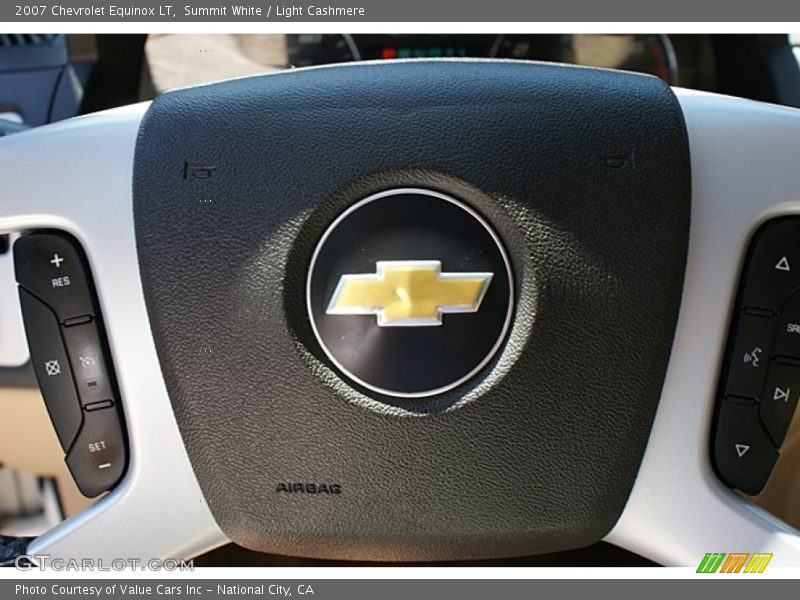 Summit White / Light Cashmere 2007 Chevrolet Equinox LT