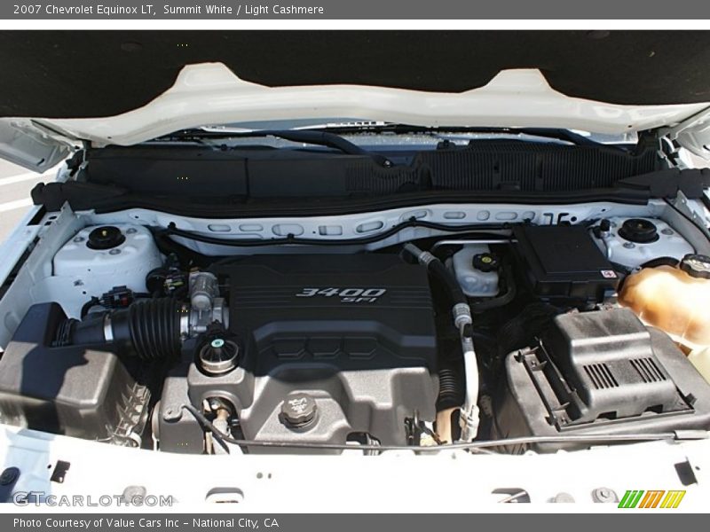 Summit White / Light Cashmere 2007 Chevrolet Equinox LT
