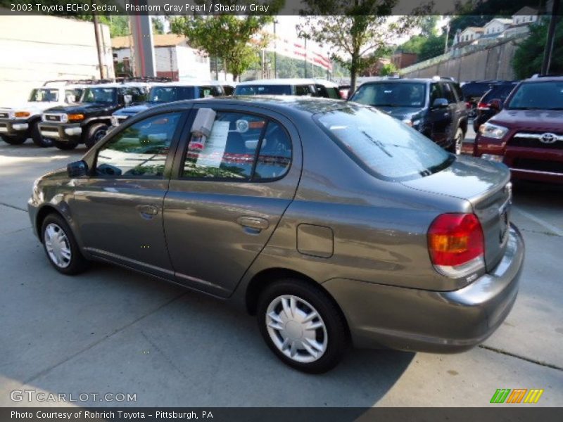Phantom Gray Pearl / Shadow Gray 2003 Toyota ECHO Sedan