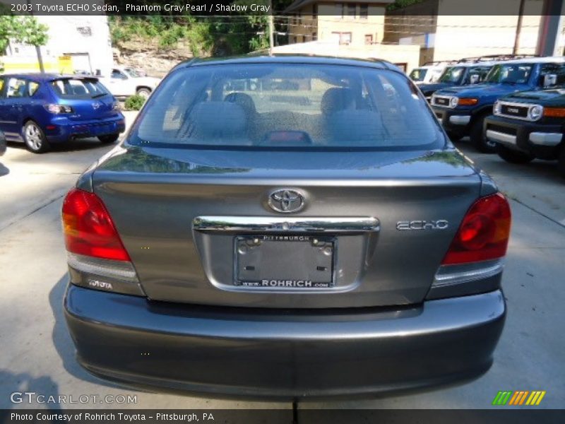 Phantom Gray Pearl / Shadow Gray 2003 Toyota ECHO Sedan