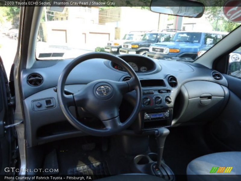 Phantom Gray Pearl / Shadow Gray 2003 Toyota ECHO Sedan