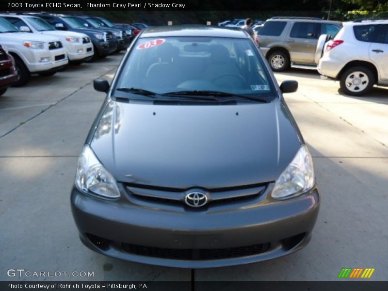 Phantom Gray Pearl / Shadow Gray 2003 Toyota ECHO Sedan
