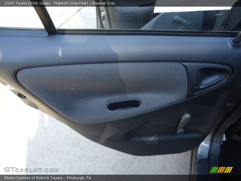 Phantom Gray Pearl / Shadow Gray 2003 Toyota ECHO Sedan