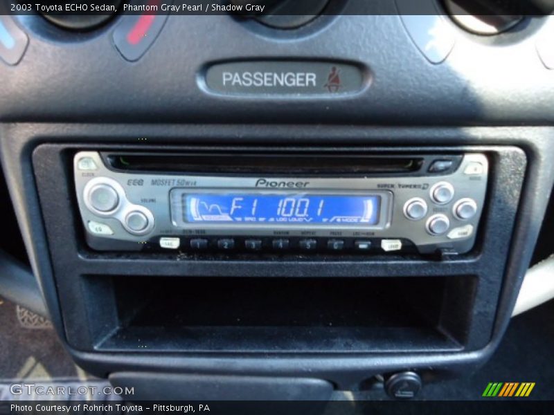Phantom Gray Pearl / Shadow Gray 2003 Toyota ECHO Sedan