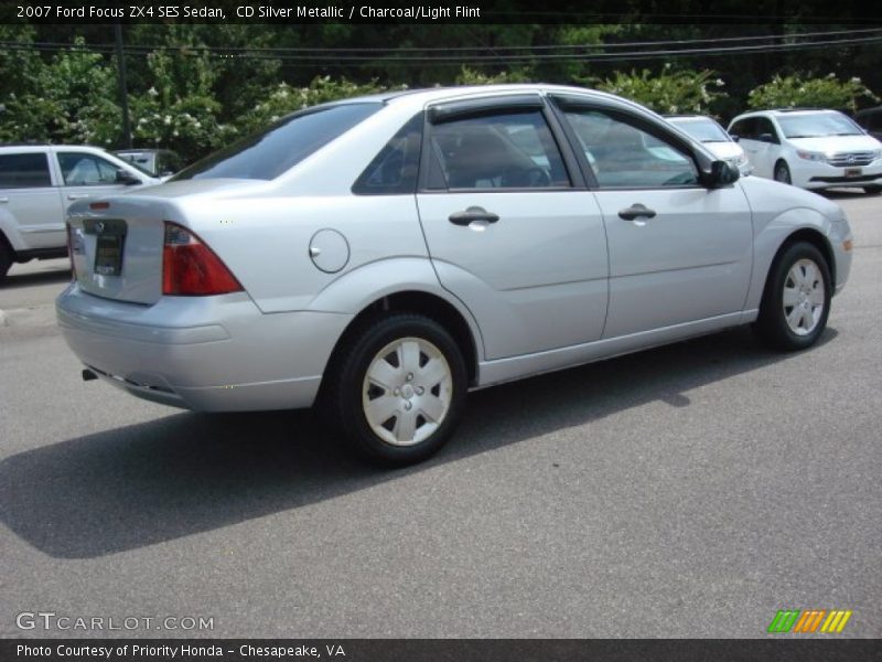 CD Silver Metallic / Charcoal/Light Flint 2007 Ford Focus ZX4 SES Sedan