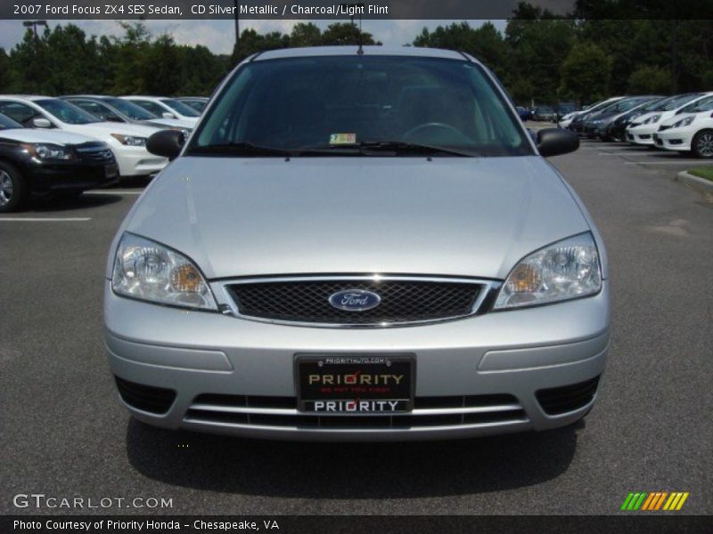 CD Silver Metallic / Charcoal/Light Flint 2007 Ford Focus ZX4 SES Sedan