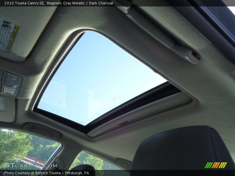 Magnetic Gray Metallic / Dark Charcoal 2010 Toyota Camry SE