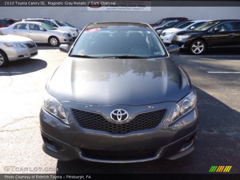 Magnetic Gray Metallic / Dark Charcoal 2010 Toyota Camry SE