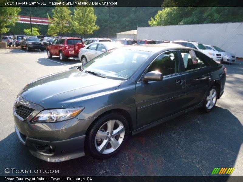 Magnetic Gray Metallic / Dark Charcoal 2010 Toyota Camry SE