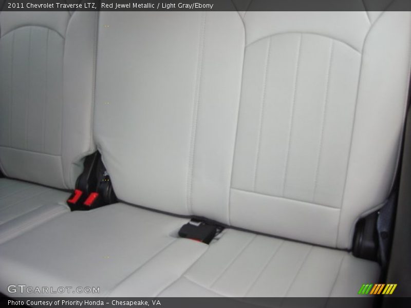 Red Jewel Metallic / Light Gray/Ebony 2011 Chevrolet Traverse LTZ