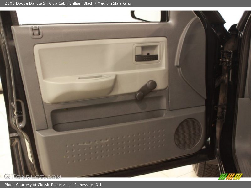 Brilliant Black / Medium Slate Gray 2006 Dodge Dakota ST Club Cab
