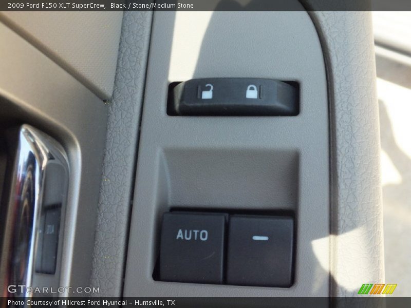 Black / Stone/Medium Stone 2009 Ford F150 XLT SuperCrew