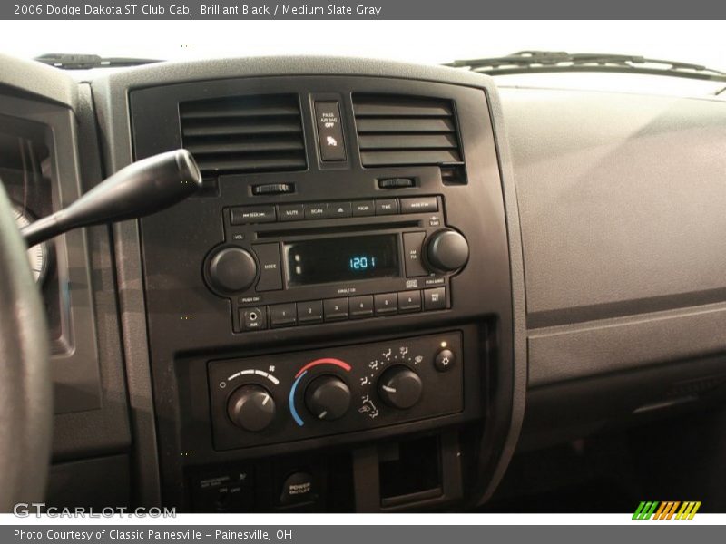 Brilliant Black / Medium Slate Gray 2006 Dodge Dakota ST Club Cab