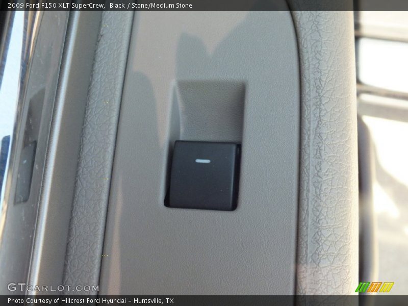 Black / Stone/Medium Stone 2009 Ford F150 XLT SuperCrew