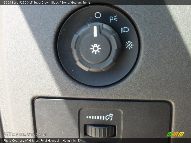Black / Stone/Medium Stone 2009 Ford F150 XLT SuperCrew