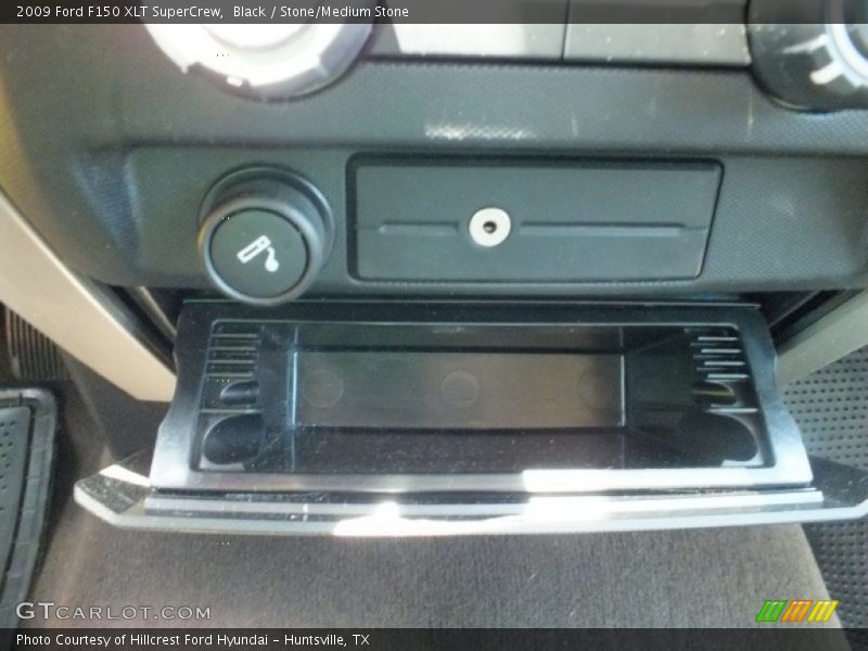 Black / Stone/Medium Stone 2009 Ford F150 XLT SuperCrew