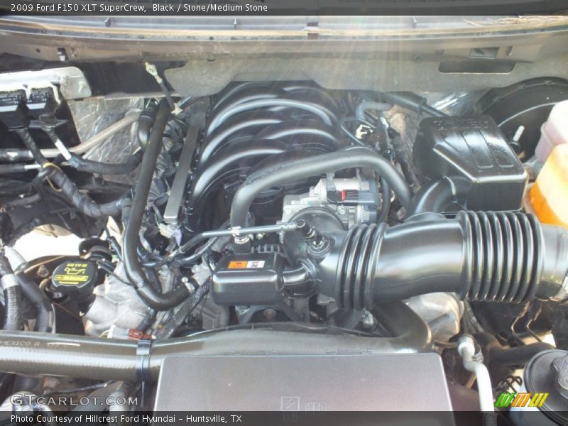Black / Stone/Medium Stone 2009 Ford F150 XLT SuperCrew