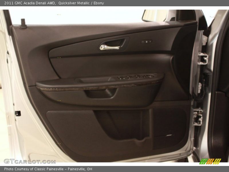 Quicksilver Metallic / Ebony 2011 GMC Acadia Denali AWD
