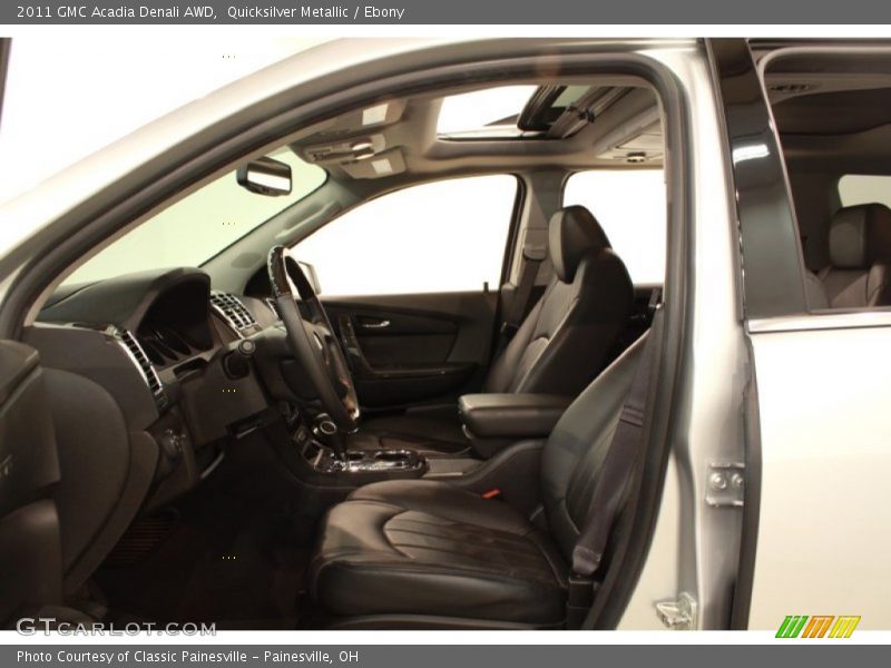 Quicksilver Metallic / Ebony 2011 GMC Acadia Denali AWD