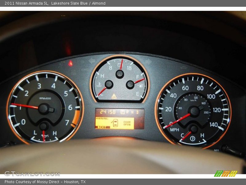 Lakeshore Slate Blue / Almond 2011 Nissan Armada SL
