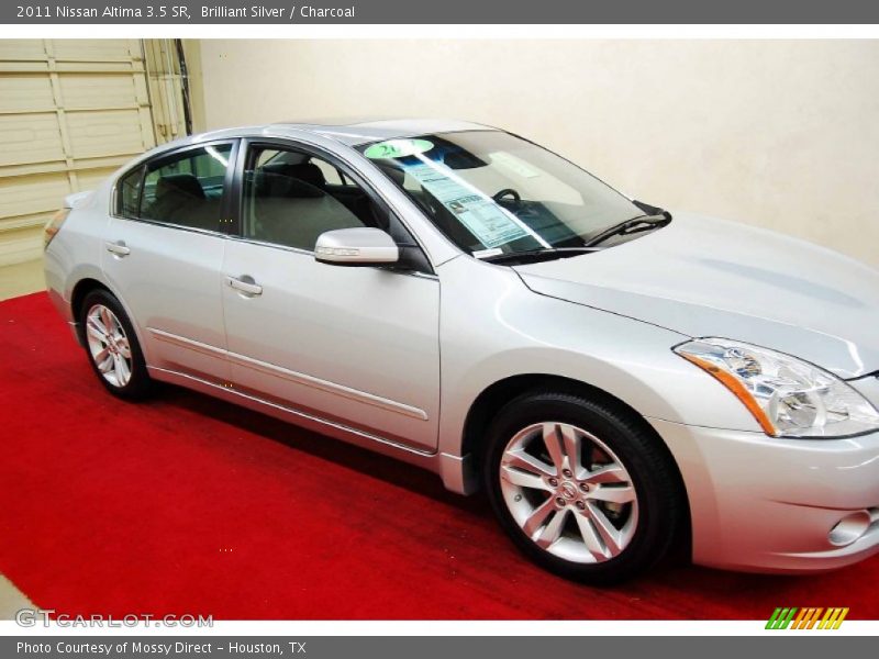 Brilliant Silver / Charcoal 2011 Nissan Altima 3.5 SR