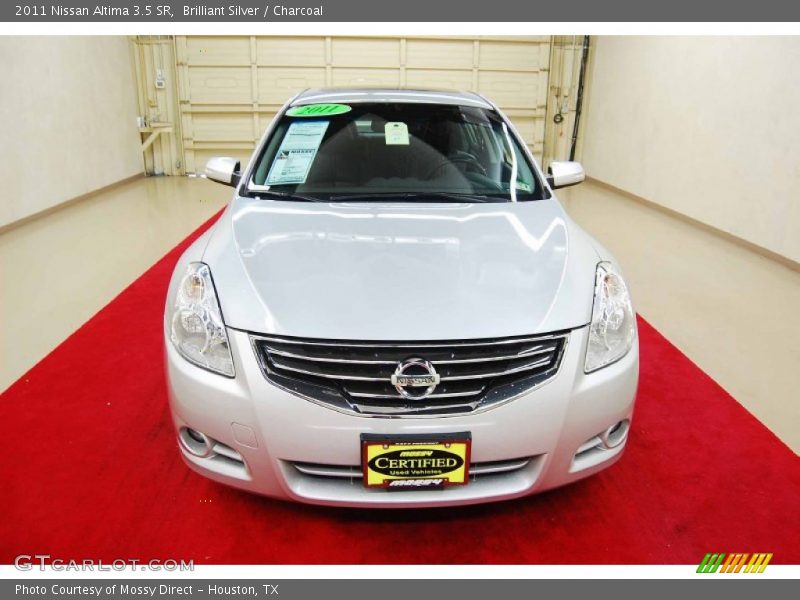 Brilliant Silver / Charcoal 2011 Nissan Altima 3.5 SR