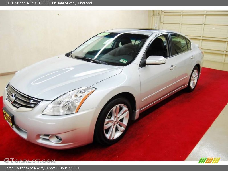 Brilliant Silver / Charcoal 2011 Nissan Altima 3.5 SR