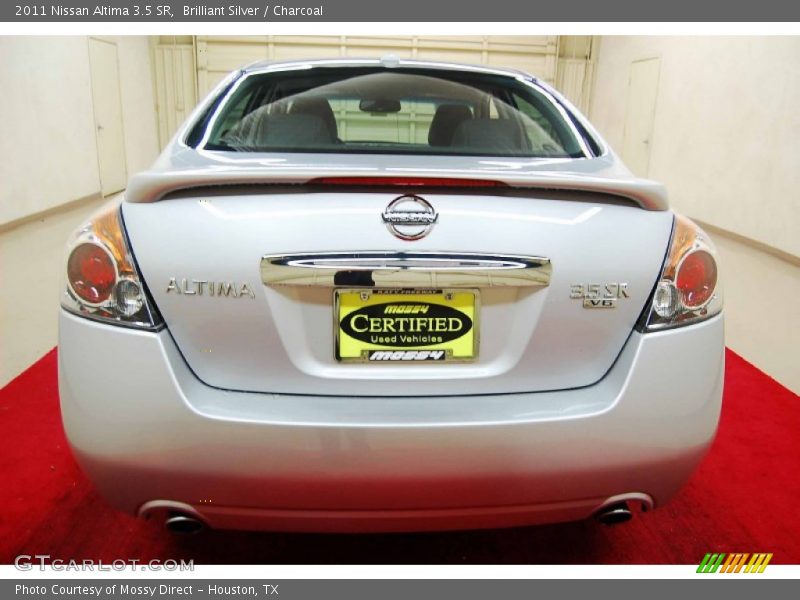Brilliant Silver / Charcoal 2011 Nissan Altima 3.5 SR