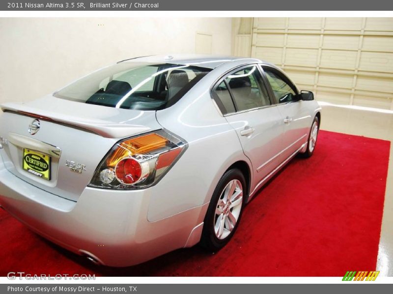 Brilliant Silver / Charcoal 2011 Nissan Altima 3.5 SR