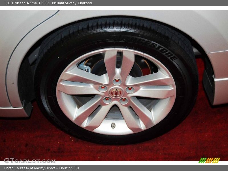 Brilliant Silver / Charcoal 2011 Nissan Altima 3.5 SR