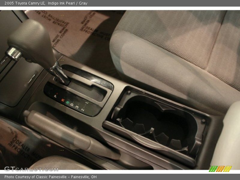 Indigo Ink Pearl / Gray 2005 Toyota Camry LE
