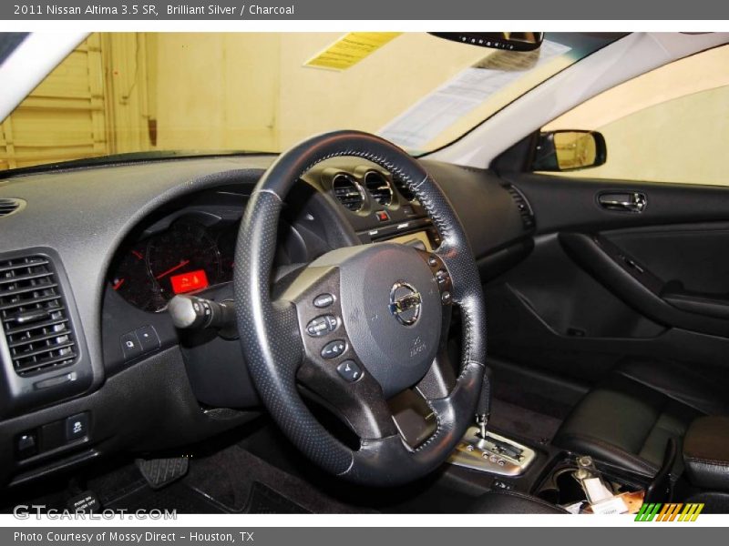 Brilliant Silver / Charcoal 2011 Nissan Altima 3.5 SR