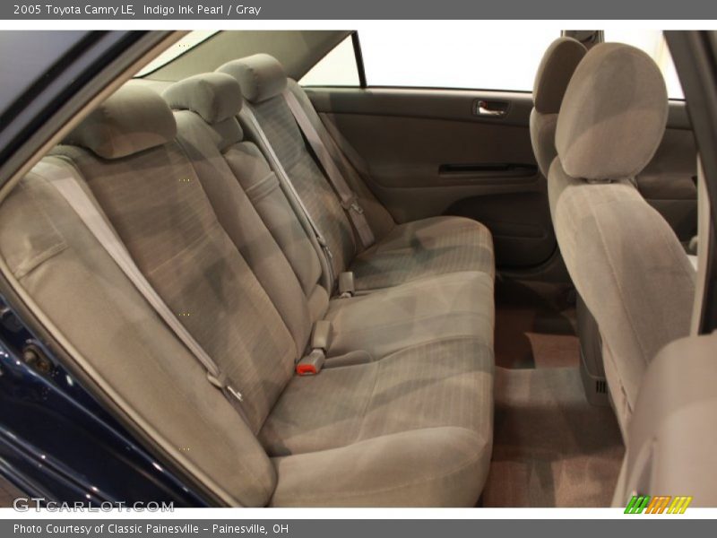 Indigo Ink Pearl / Gray 2005 Toyota Camry LE